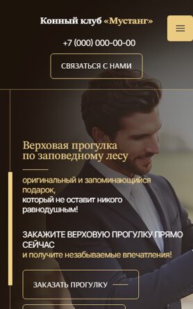 Мобильная версия дизайна № 107516