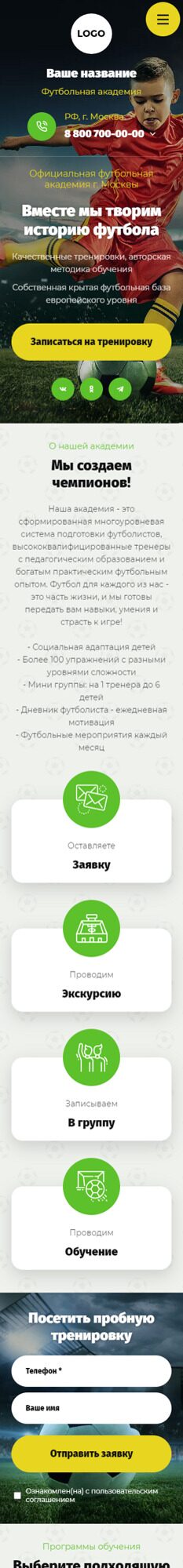 Мобильная версия дизайна № 89645