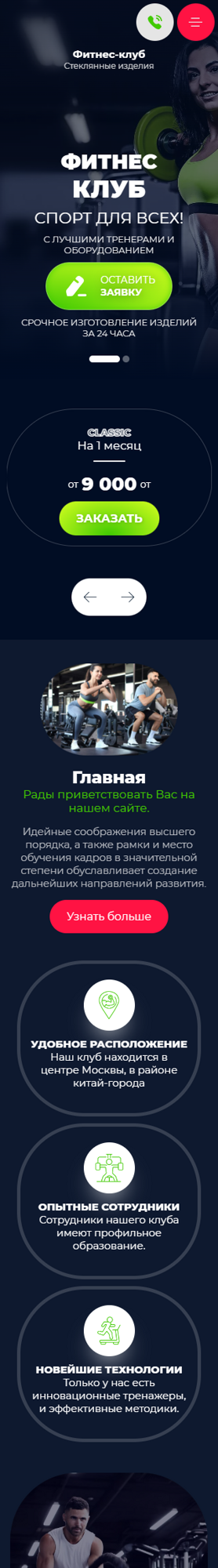 Мобильная версия дизайна № 94075