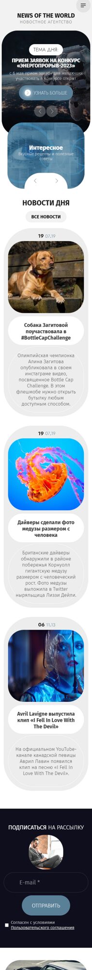 Мобильная версия дизайна № 102767